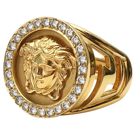 versace ladies ring|versace gold rings for women.